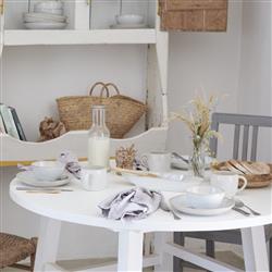 Eivissa Coastal Beach Beige Stoneware Cereal Bowl - Set of 4|