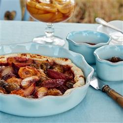 Cook &amp; Host Modern Blue Stoneware Oval Ramekin - Set of 4|