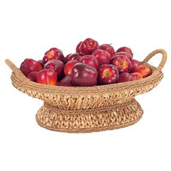 Tara Coastal Beach Natural Handwoven Rattan Decorative Bowl|