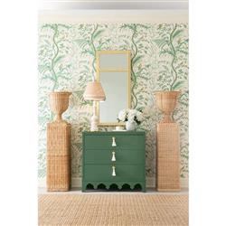 Cailee Coastal Beach Natural Handwoven Faux Rattan Outdoor Plinth Pedestal - 43"|