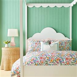 Terese Coastal Beach Natural Handwoven Rattan Round Side Table|