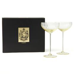 Quinn Modern Classic Citrine Coupe Glass - Set of 2|