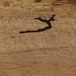 Oliver Rustic Lodge Brown Oak Wood Rectangular Console Table|