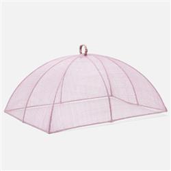 Rachel Coastal Lavender Sinamay Rectangular Food Cover - Set of 2|