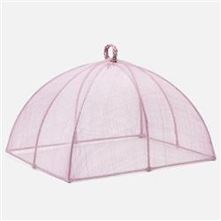 Rachel Coastal Lavender Sinamay Rectangular Food Cover - Set of 2|