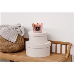 Baobab Collection Les Exclusives Roseum Pink Glass Scented Candle - Small|
