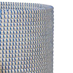 Pigeon and Poodle Roslyn Navy Woven Whitewashed Seagrass Tall Floor Basket|