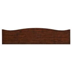 Arthur Updated Traditional Cherry Wood Curved Console Table|