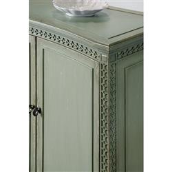 Clinton French Country Green Maple Wood 2 Door Sideboard|