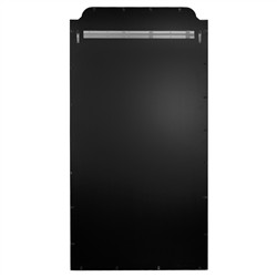 Lucille Hollywood Regency Gold Metal Frame Leaner Floor Mirror|