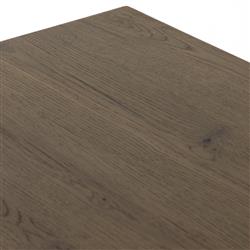 Alina Rustic Lodge Brown Wood Dark Grey Iron 5 Drawer Tall Chest Dresser|