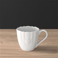 Toys Delight Royal Modern Classic White Porcelain Coffee Cup|