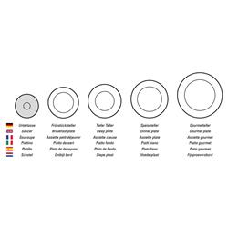 Toys Delight Royal Modern White Porcelain Coffee Cup Saucer|