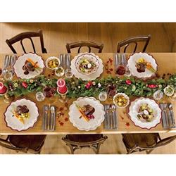 Toys Delight Royal Modern Classic White Porcelain Sandwich Tray|