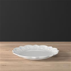 Toys Delight Royal Modern Classic White Porcelain Salad Plate|