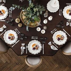 Toys Delight Royal Modern Classic White Porcelain Salad Plate|