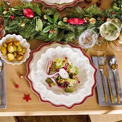 Toys Delight Royal Modern Classic White Porcelain Shallow Bowl|