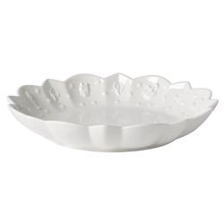 Toys Delight Royal Modern Classic White Porcelain Serving Bowl|