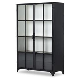 Corden Modern Classic 2 Glass Door 4 Drawer Display Case|