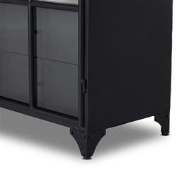 Corden Modern Classic 2 Glass Door 4 Drawer Display Case|