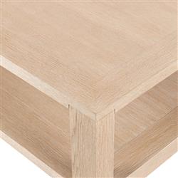 Tahoma Modern Classic Beige Oak Rectangular Coffee Table|