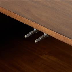 Paris Modern Classic Brown Solid Acacia Wood Oval Sideboard|