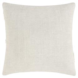 Renee Modern Classic Cream Linen Decorative Throw Pillow - 22x22|