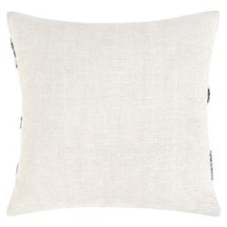 Renee Modern Classic Blue Linen Decorative Throw Pillow - 22x22|