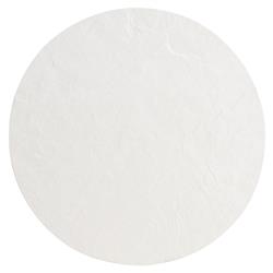 Torin Coastal Beach White Concrete Drum Outdoor Coffee Table|