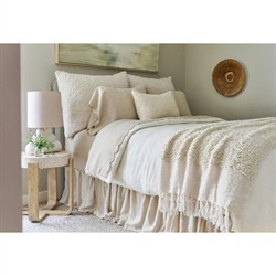 Murphy Modern Classic Cream Oversized Throw Blanket|