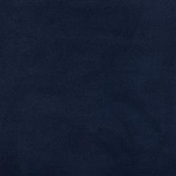 Allen Mid Century Blue Velvet Upholstered Brown Wood Tufted Chaise Lounge|