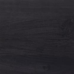 Rhian Coastal Beach Black Mango Wood Black Woven Cane 3 Drawer Dresser|