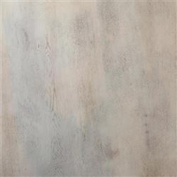 Mendez Mid Century Whitewash Mango Wood Round Pedestal Dining Table - 42"W|