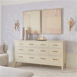 Marseille French Graystone Wood Dresser|