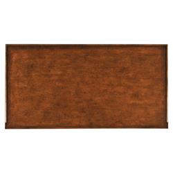 Marseille French Country Bordeaux Brown Wood Dresser|