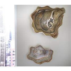 Sonia Coastal Beach Beige Wall Sculpture - Small|