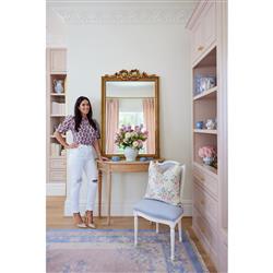 Ulysses French Country Antique Gold Beveled Frame Wall Mirror - Large|