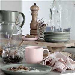 Pacifica Modern Classic Marshmallow Stoneware Coffee Mug|