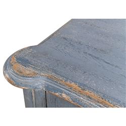 Tolumn French Country Blue Reclaimed Pine Wood Sideboard|