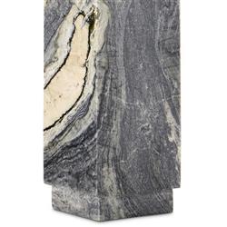 Sharina Modern Classic Jade Marble Grey Table Lamp|