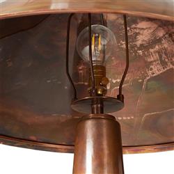 Fern Mid Century Modern Iridescent Acid Wash Stainless Steel Floor Lamp|