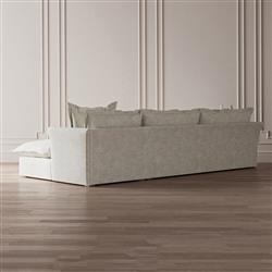 Alanna Modern Classic Braden Oat 2-Piece Sectional - 133"W|