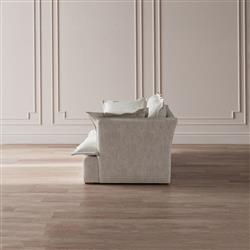 Alanna Modern Classic Ashford Cream Performance Sofa - 98"W|