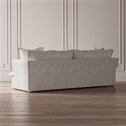 Alanna Modern Classic Ashford Cream Performance Sofa - 98"W|