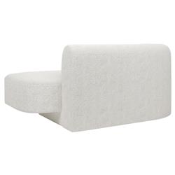 Isla Modern Classic Oslo Ivory Performance Chaise Lounge|