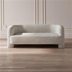 Isla Modern Classic Oslo Ivory Performance Sofa - Small - 73.5"W|