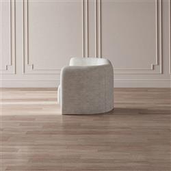 Isla Modern Classic Oslo Ivory Performance Sofa - Small - 73.5"W|