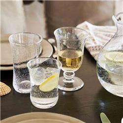 Juliska Provence French Country Clear Glass Goblet|