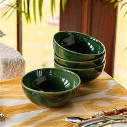 Juliska Puro Modern Classic Basil Ceramic 16 Piece Place Setting|