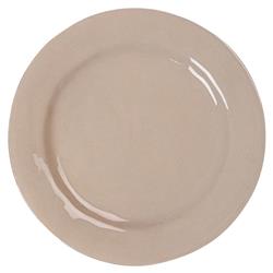 Juliska Puro Modern Classic Taupe Ceramic 4 Piece Place Setting|